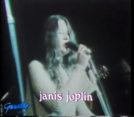 Janis Joplin singing