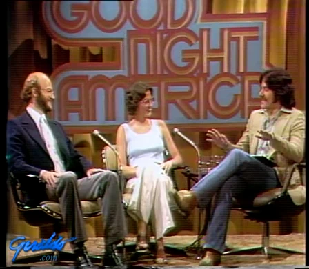 Geraldo Rivera with guests on Good Night America