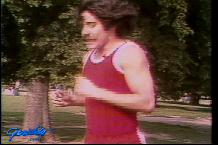 Geraldo Rivera jogging 1977