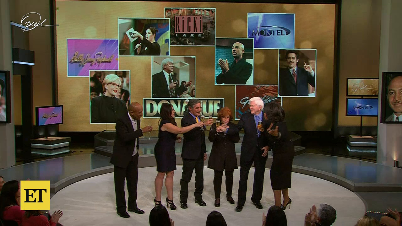 Phil Donahue, Geraldo and others on Oprah