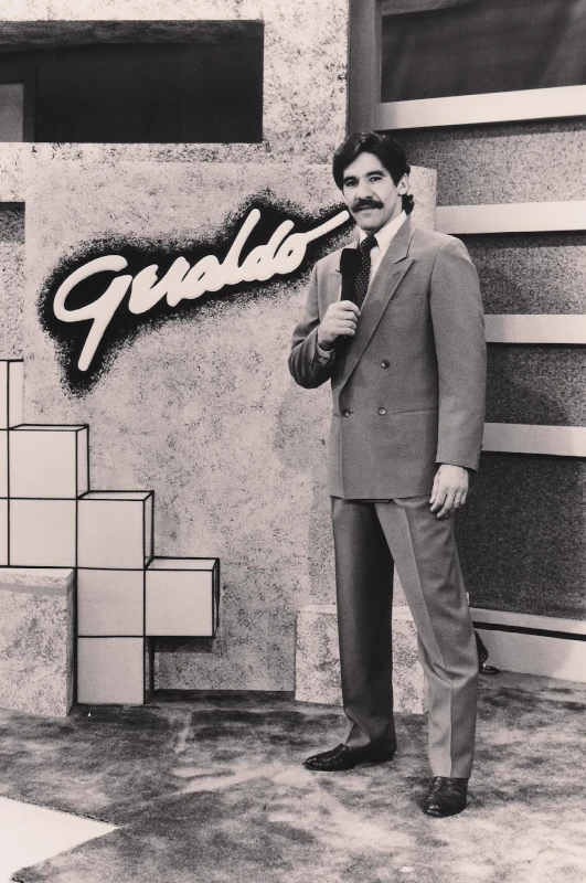 Geraldo on Talk Show set