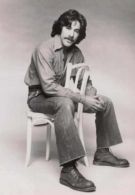 Geraldo in chair 1970s