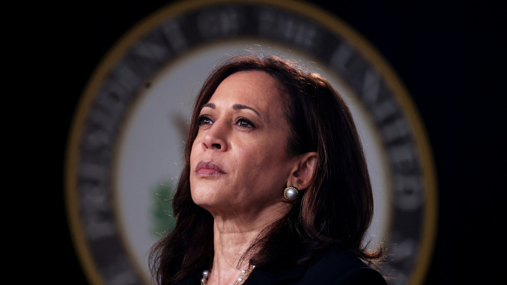 Kamala Harris portrait shot