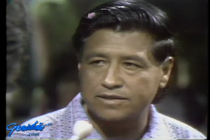 Cesar Chavez, 1973