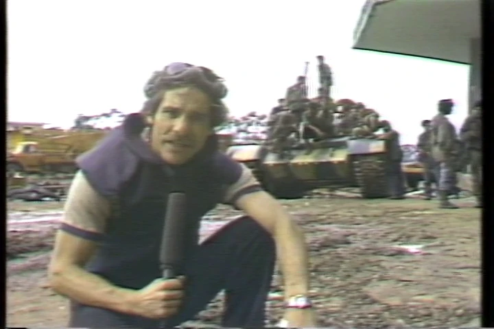 Geraldo Rivera in Lebanon, 1983