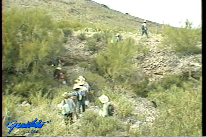 Migrants walking, 1982