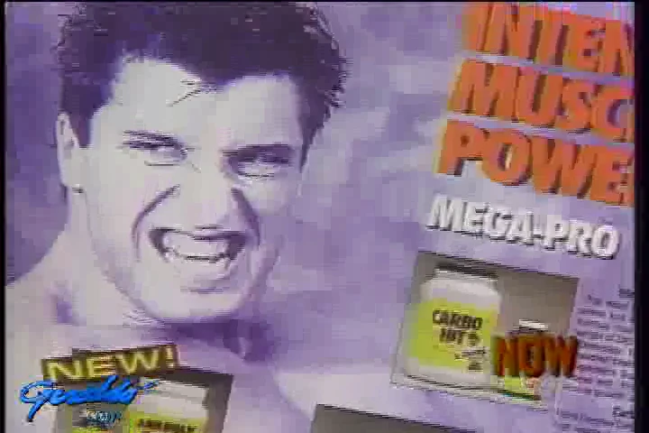 Muscle man graphic, 1991