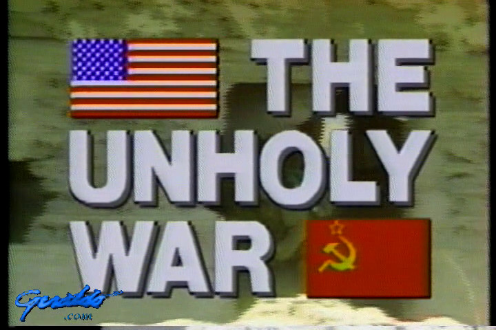 'The Unholy War' graphic, 1981