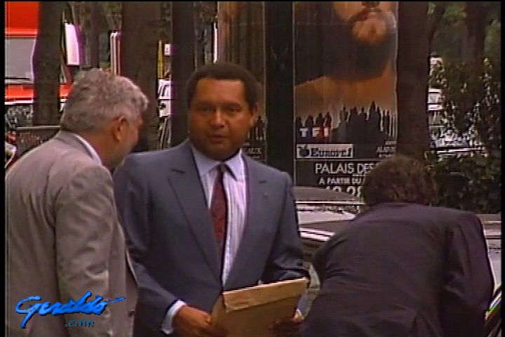 Jean-Claude Duvalier, 1991