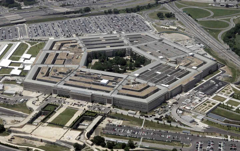 Pentagon aerial image, 2025